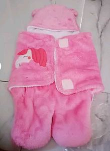 Hooded Baby Blanket