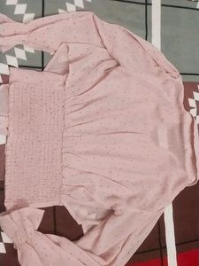 Baby pink top
