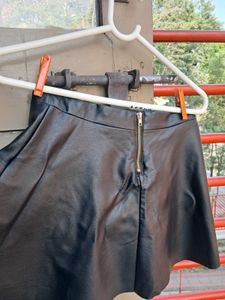 H&amp;m Leather Skirt