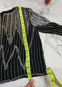 Stylish Sequin Embellished Jacket