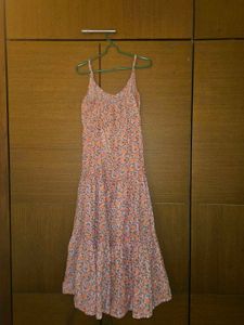 Flowy Block Print Dress
