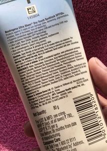 Neutrogena Ultra Sheer Sunblock