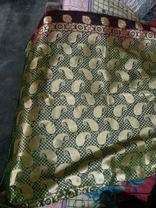 Elegant Green Saree