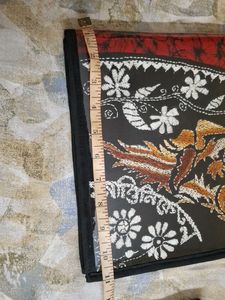 Batik Cotton File With Zipper