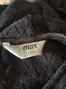 Chic Black Cold Shoulder Dress