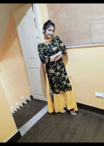 Kurta Palazzo Set(One Time Used)