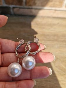 Elegant Pearl Drop Earrings ( combo)