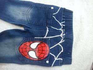 Blue Spiderman Jean