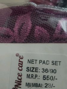 beautiful soft net bra &amp;panty combo set