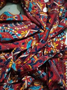 Patterned Casual Dress