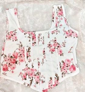 Floral Corset Top