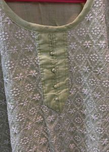 Sage Green Chicken Kurta