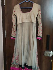 Net Anarkali Dress
