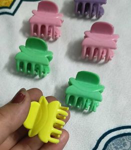 6 Mini Claw Clips