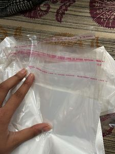Transparent packing material