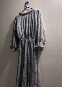 Floral Print Midi Dress