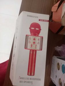 Handheld Wireless Microphone Hifi Speaker