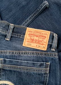 Dark Blue Denim Jeans