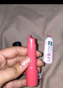 Highly Pigment Lip Balm And ButterNail paint,Pack
