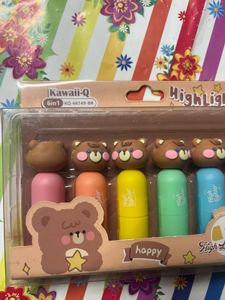 Kawaii Bear Highlighter Set