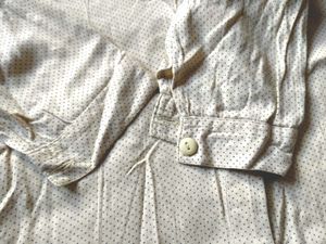 Polka Dot Button-Down Shirt
