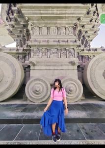 Berrylush Blue Skirt