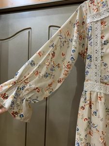 Korean Floral Dress