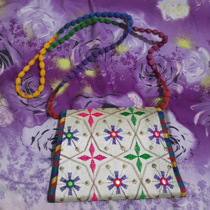 Embroidery  sling bag (new)