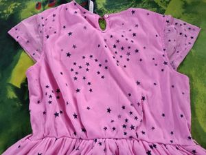 Pink Star Dress