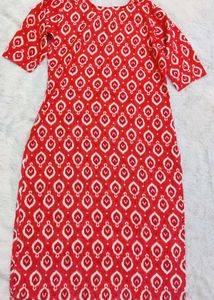 Women&#39;s Digital Printed A-line Kurti