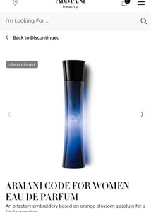 Giorgio Armani Code For Women 🤴🏻