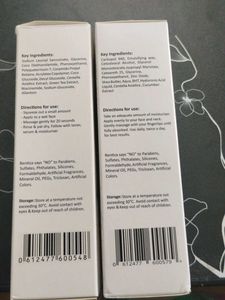 Bentica Skincare Facewash + Moisturizer