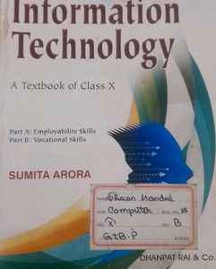 INFORMATION TECHNOLOGY CLASS 10