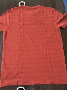 Superdry Brand New Orange Textured T-Shirt