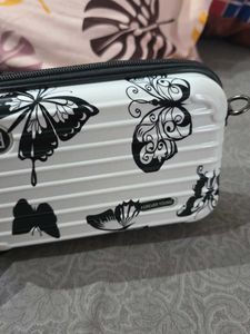 Butterfly Cosmetic Travel Case or wallet