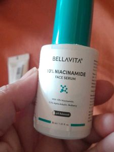 Bella Vita Niacinamide Face Serum with trayal pack