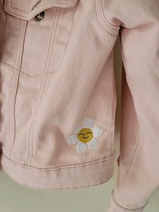 Cute Pink Denim Jacket