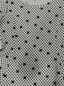 Peplum Polka Top