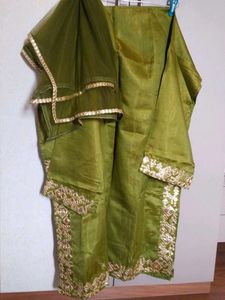 Gotapatti Work Semi Stitched Sharara/Gharara