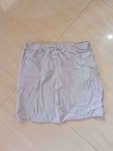 Paper Bag Waist Short Skirt