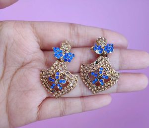 Blue Stone Earrings