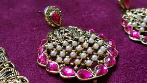 Elegant Antique Gold Necklace Set