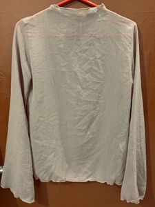 Sheer Longsleeve Top