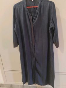 Vintage Style Navy Blue Dress