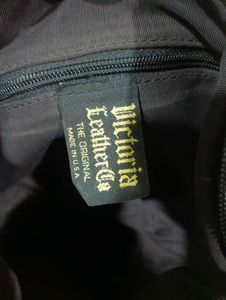 Vintage Victoria Leather Bag