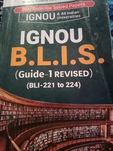 IGNOU Guide 221 To 224