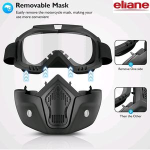 New🔥 Helmet Goggle Mask
