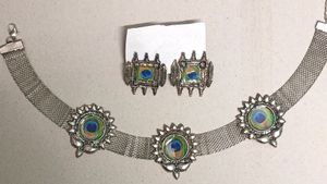Jewelry Set Mor Pankh