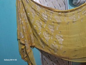Yellow Embellished Blouse