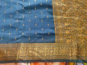 Green kanchipuram silk Saree
